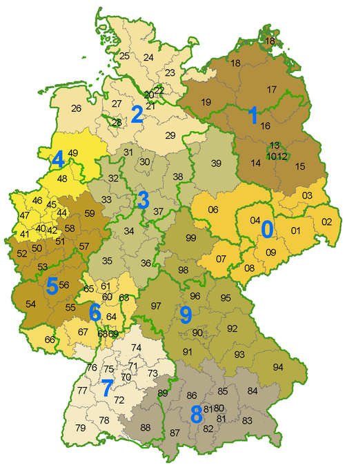 Vereine & Gruppen - Postleitregion 8